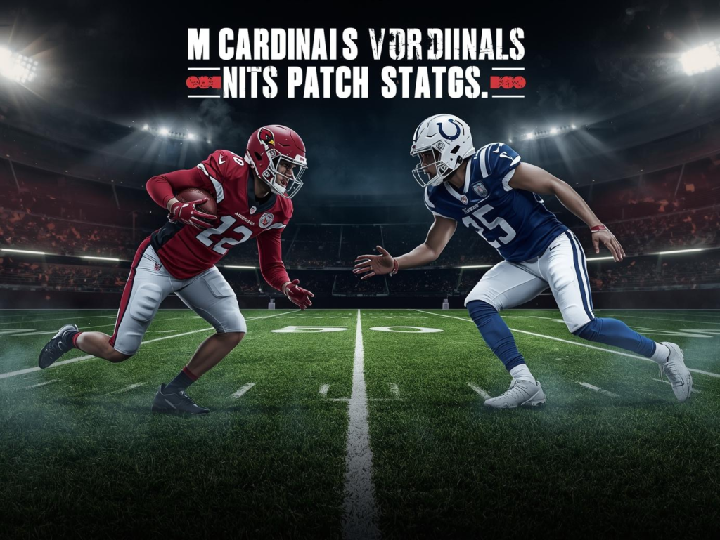 Cardinals vs Colts football showdown