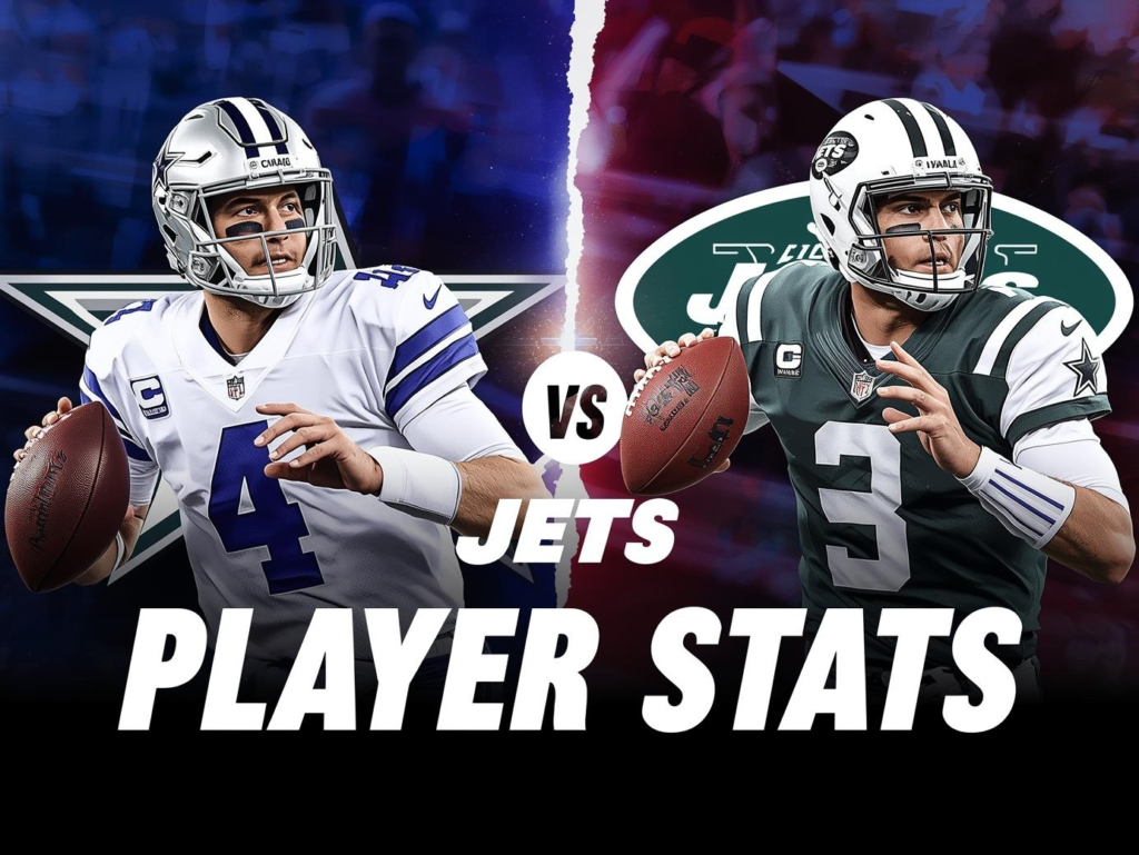 Cowboys lead as Jets battle fiercely.