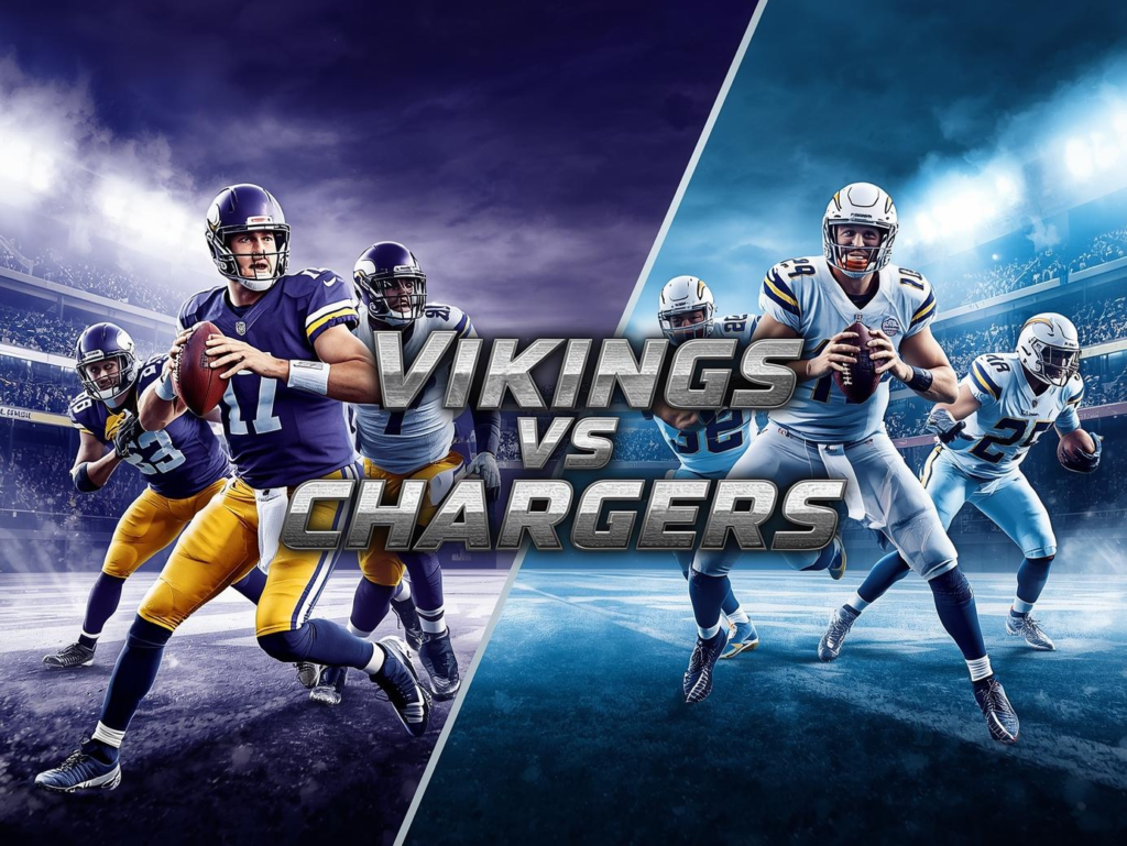 Vikings vs Chargers player showdown
