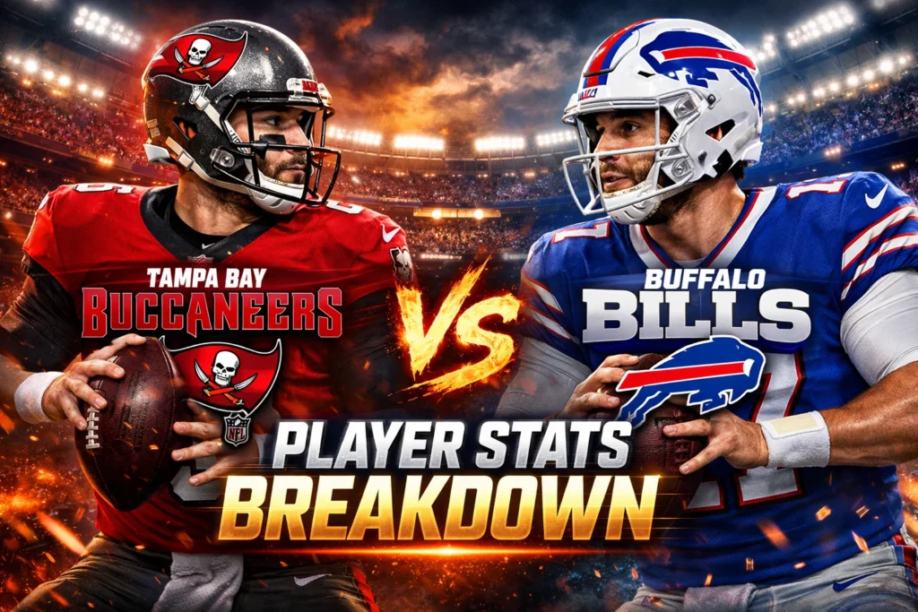 Buccaneers vs Bills Player Stats