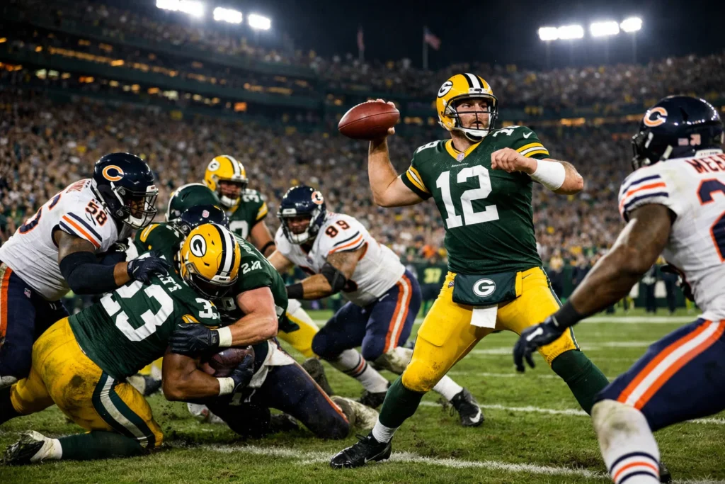 Chicago Bears vs Packers Full Player Stats