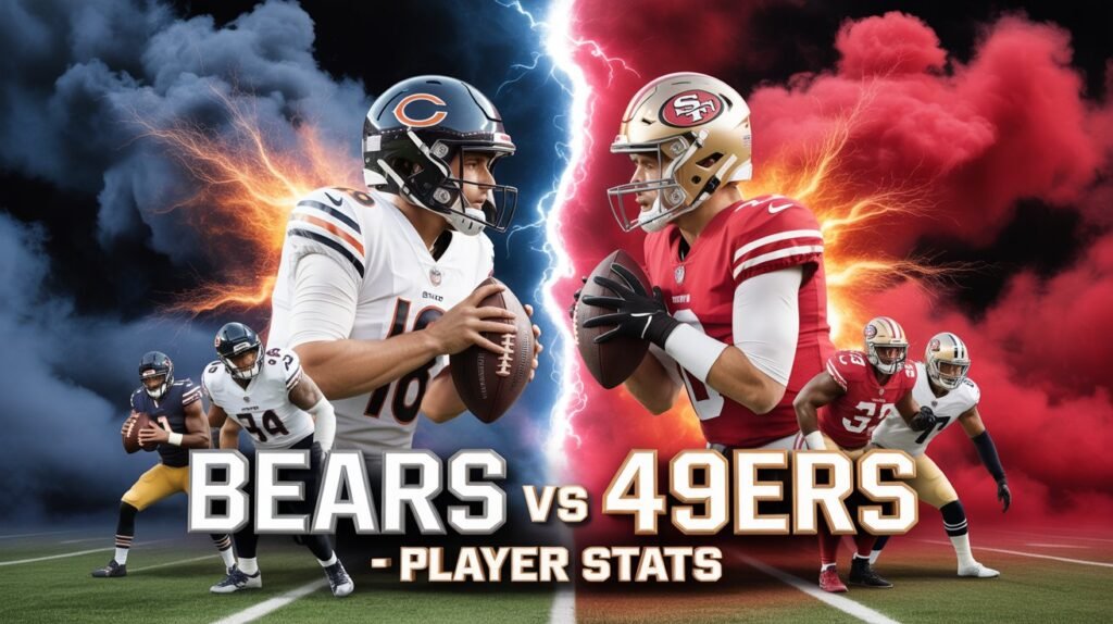 Chicago Bears vs 49ers Full Player Stats