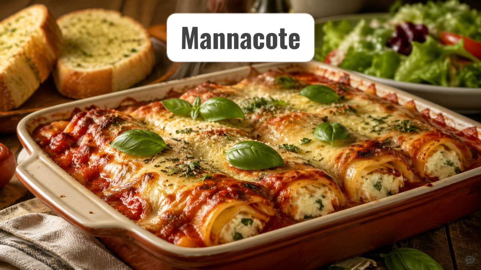 Mannacote Recipe: Easy Stuffed Baked Manicotti Pasta Guide