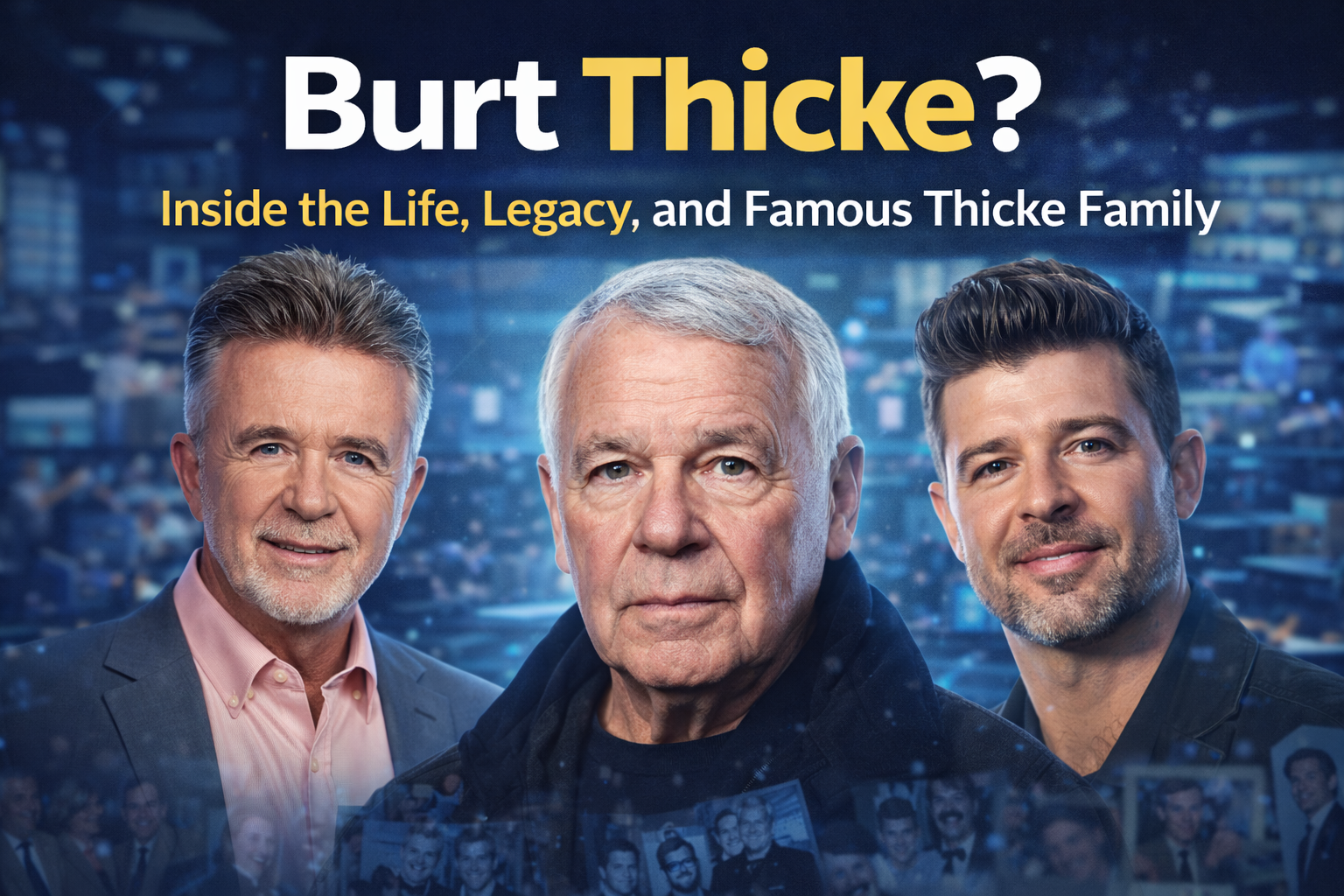 Who Was Burt Thicke? Inside the Life, Legacy, and Famous Thicke Family