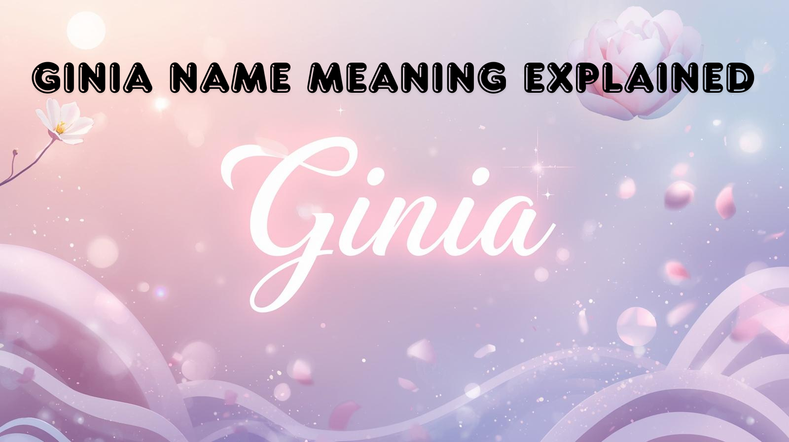 ginia meaning