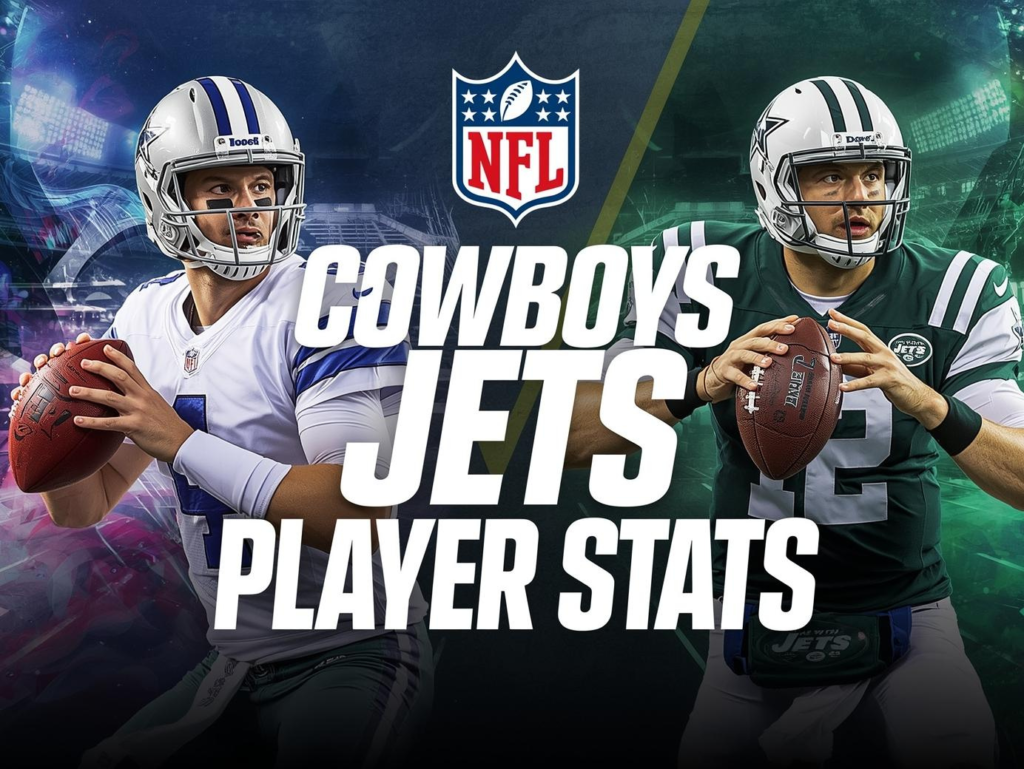 Dallas Cowboys vs New York Jets – Live Player Stats & Box Score