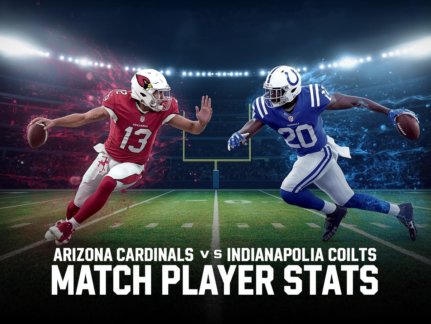 arizona cardinals vs colts match player stats