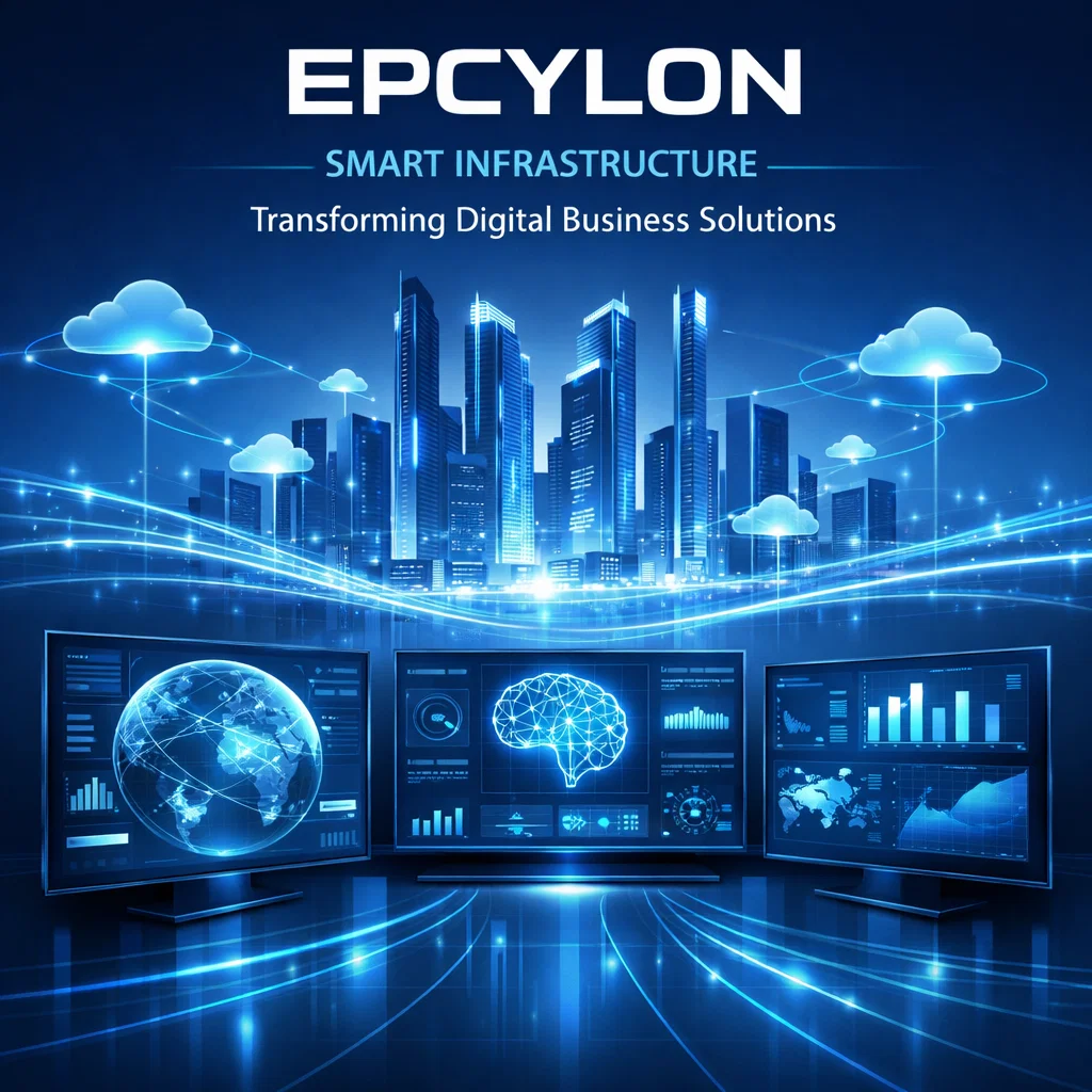 Epcylon futuristic tech hub