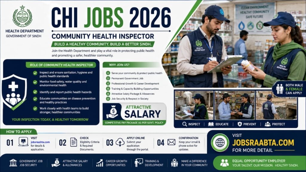CHI Jobs 2026 – Latest Advertisement | Online Apply | Punjab Govt Opportunities