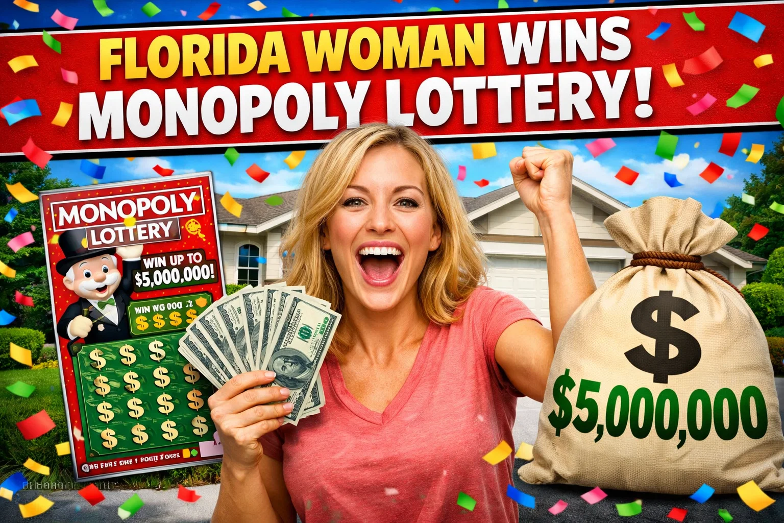 Florida Woman Wins Monopoly Lottery
