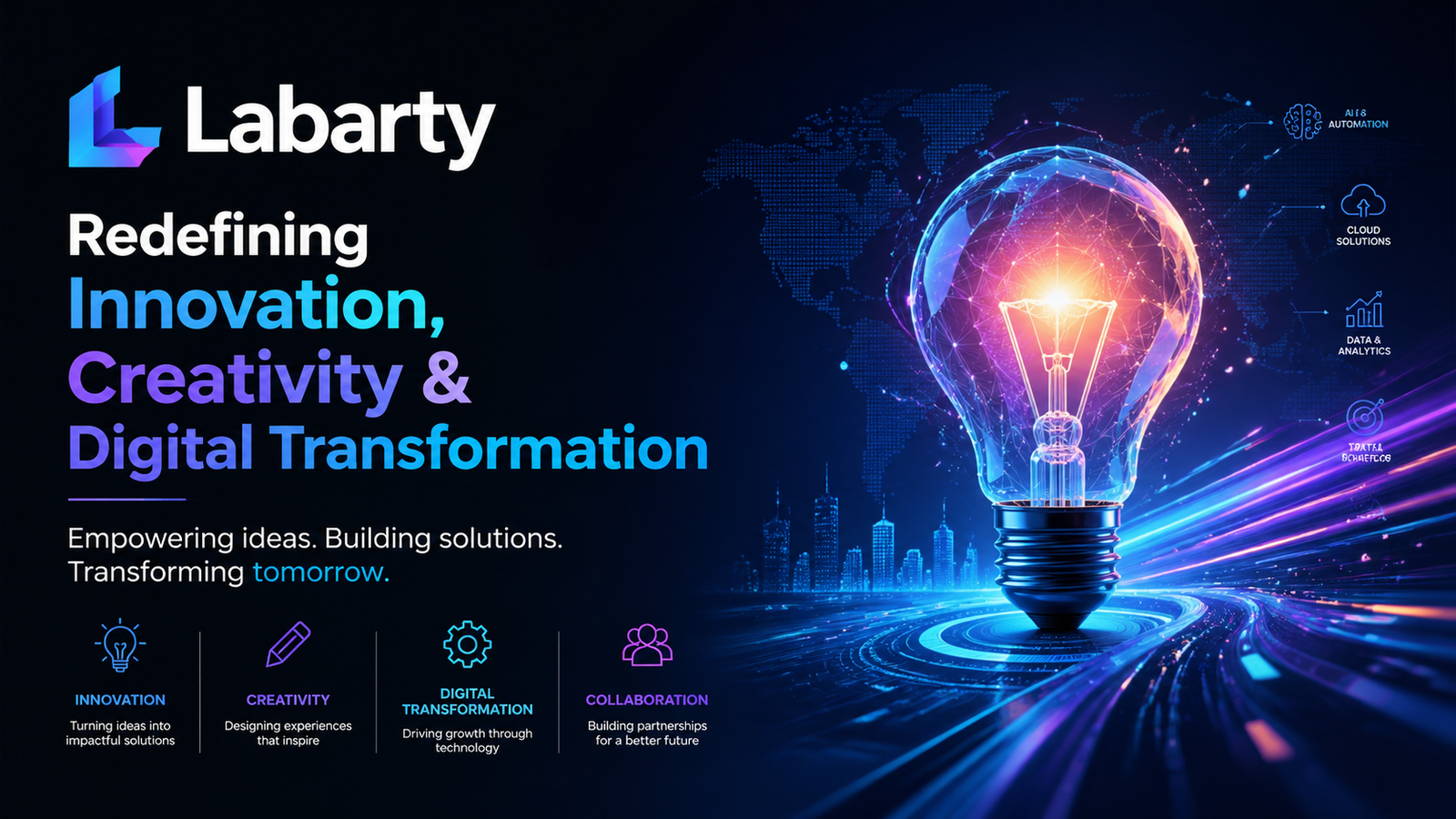 Labarty: Redefining Innovation, Creativity & Digital Transformation