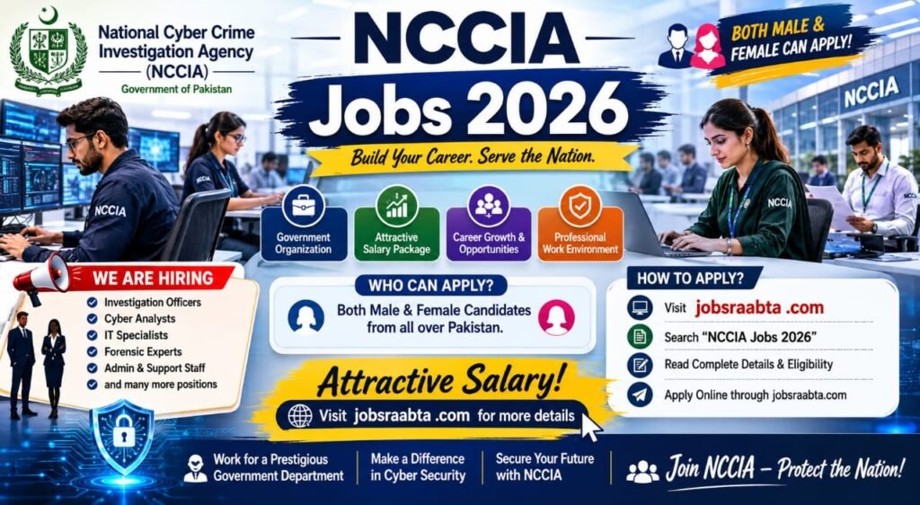 NCCIA Jobs 2026 - Latest Advertisement | Online Apply Now