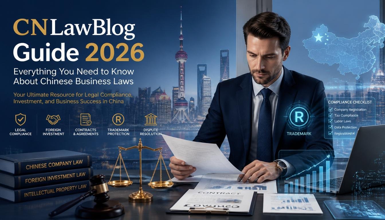 CNLawBlog Guide 2026: Everything You Need to Know About Chinese Business Laws